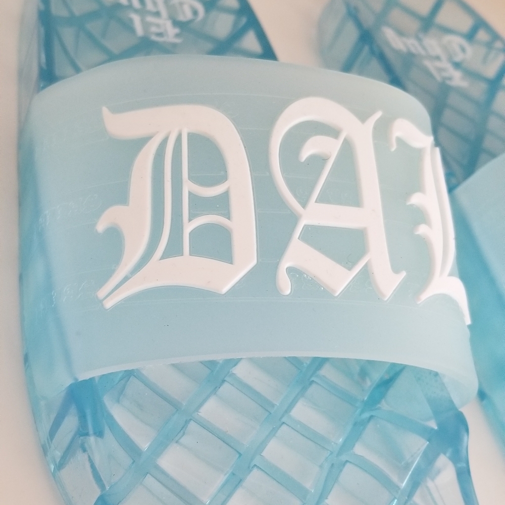 DALLAS Slides Sandals Clear see-through